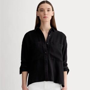Everlane The Boxy Overshirt in Buttersoft - size Small